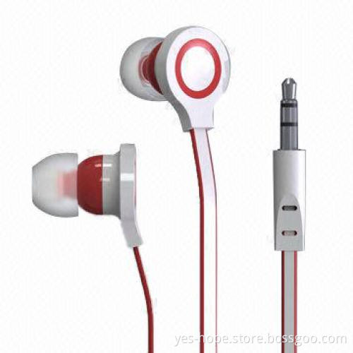 Super Bass Earphones/Earbuds with 10mm Speaker Size, 96dB Sensitivity